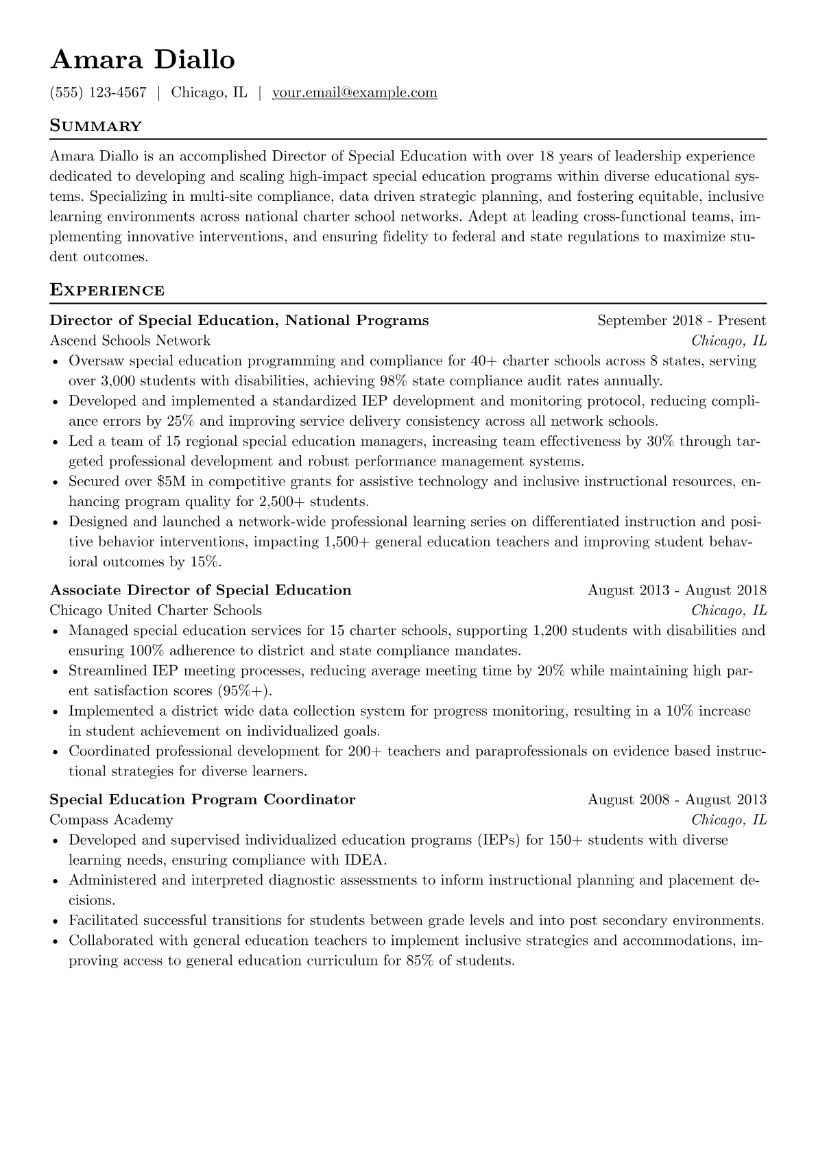 Charter School Network version - Page 1
