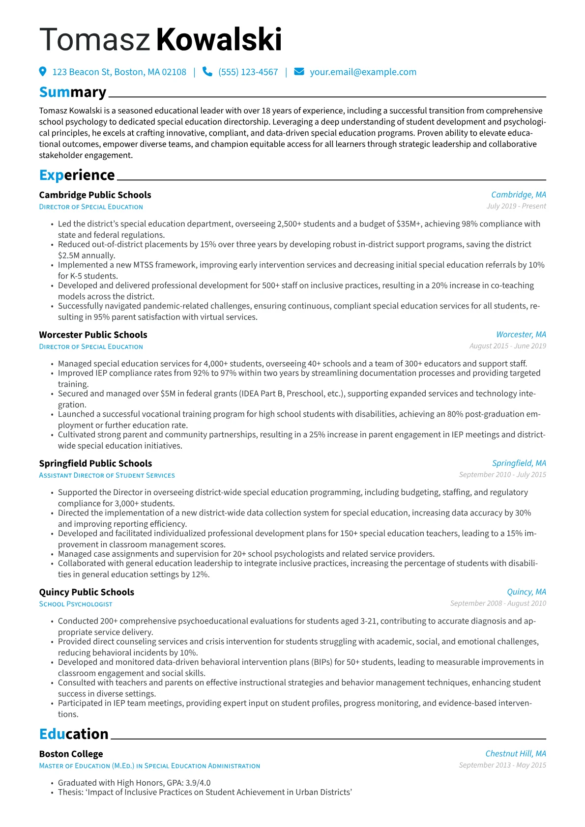 Career changer version - Page 1