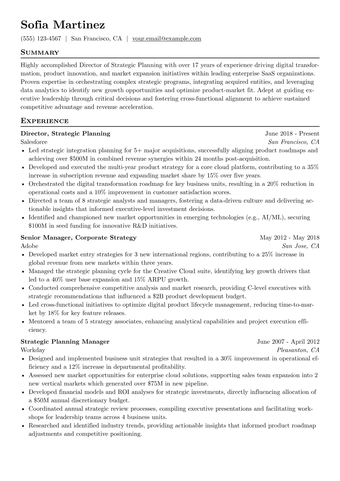 Director of Strategic version - Page 1