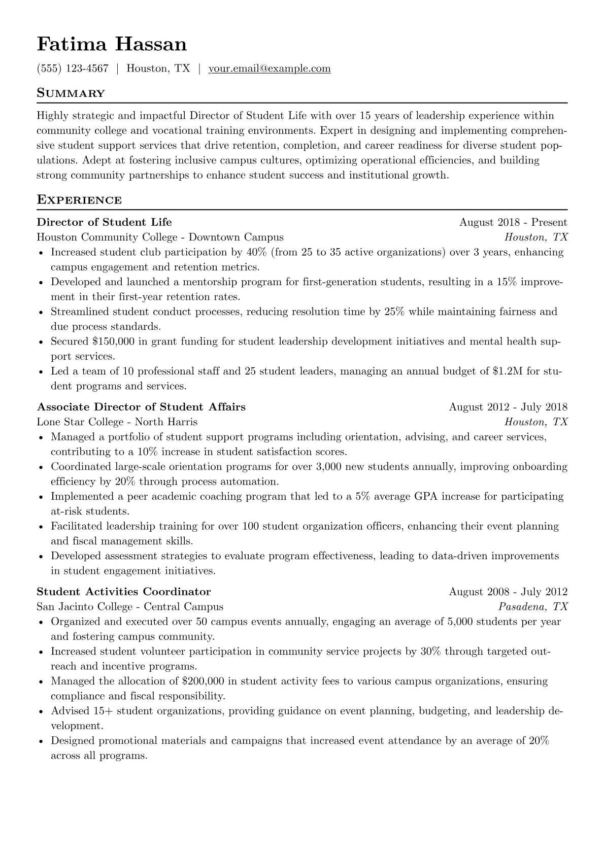 Community College Focus version - Page 1