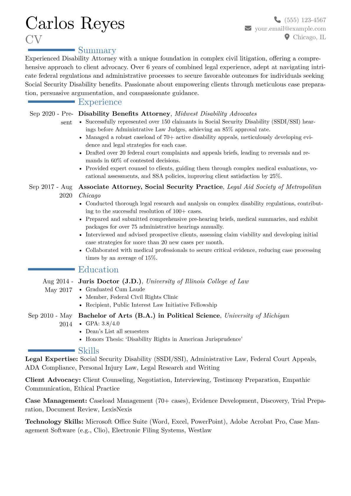 Career changer version - Page 1
