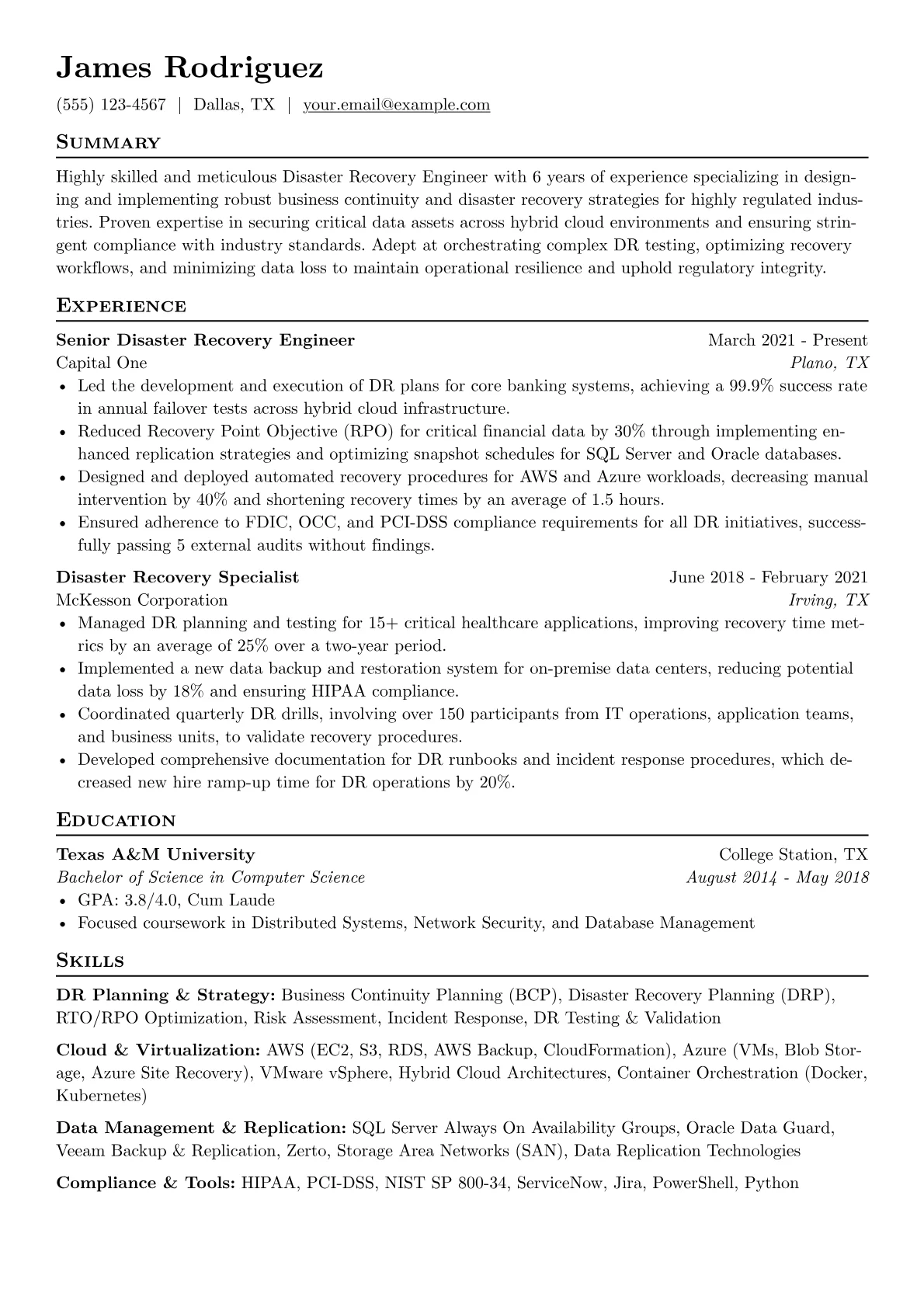 Financial Services DR version - Page 1