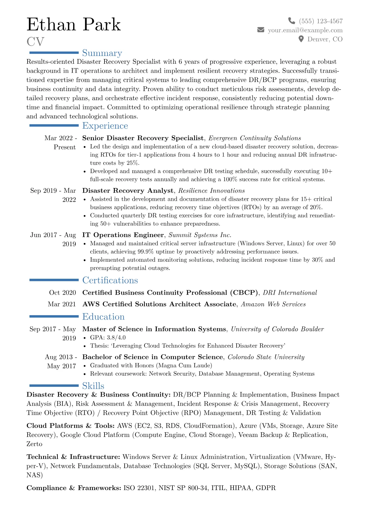 Career changer version - Page 1