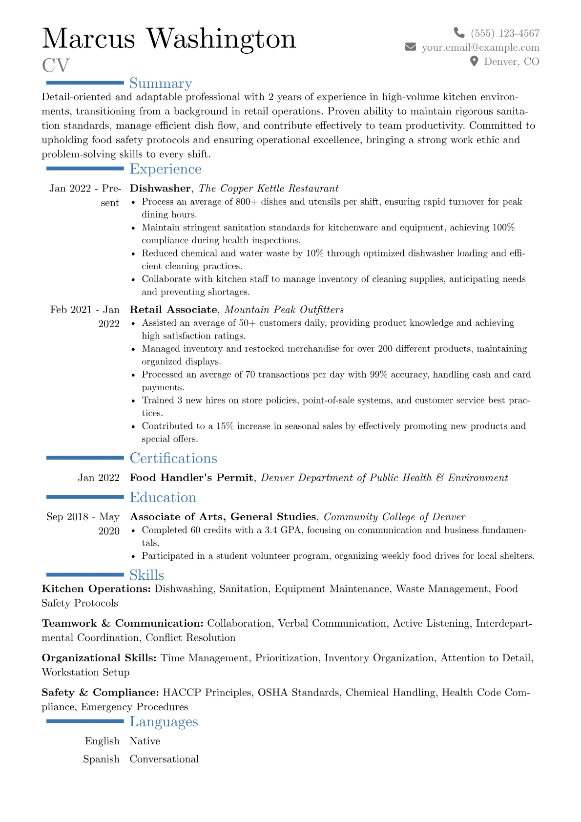 Career changer version - Page 1