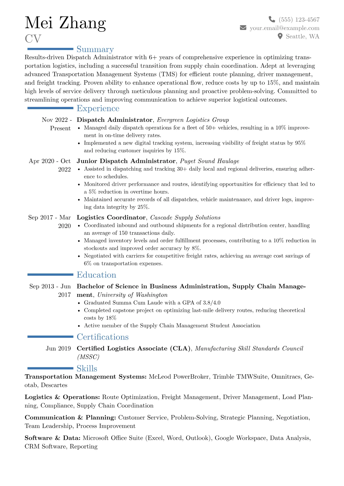 Career changer version - Page 1