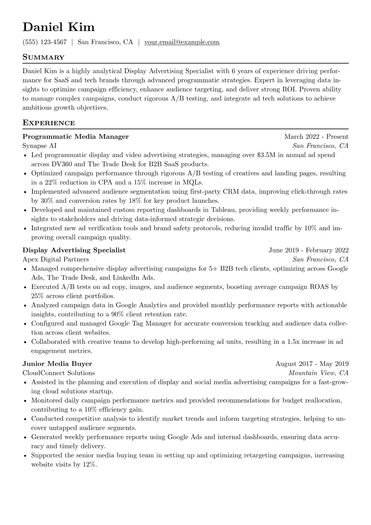 Programmatic version - Page 1