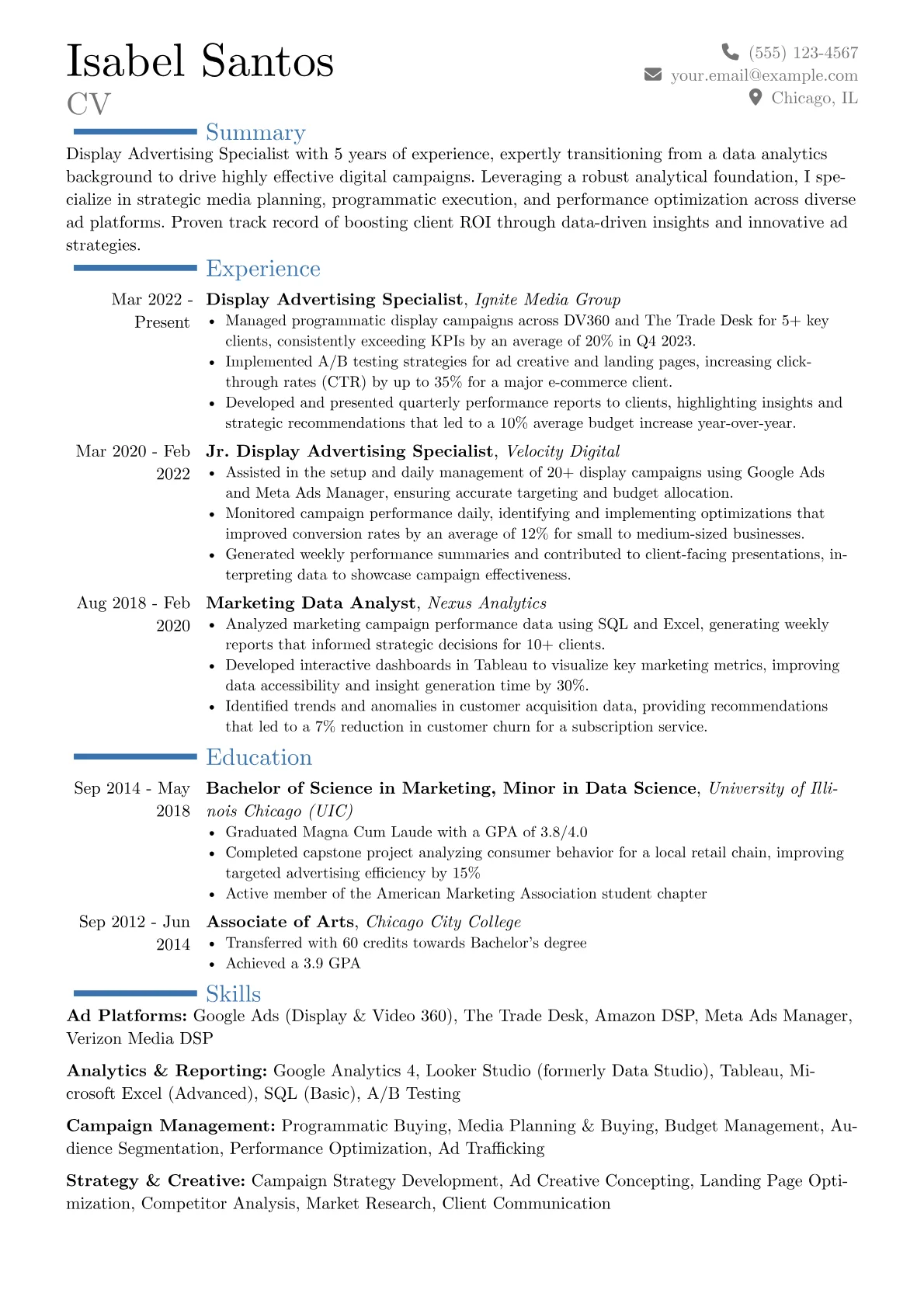 Career changer version - Page 1