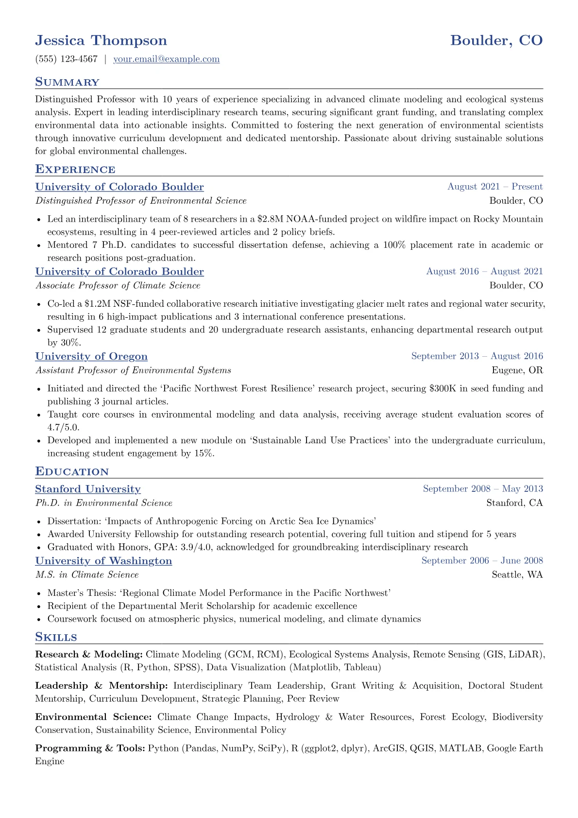 Environmental Science version - Page 1