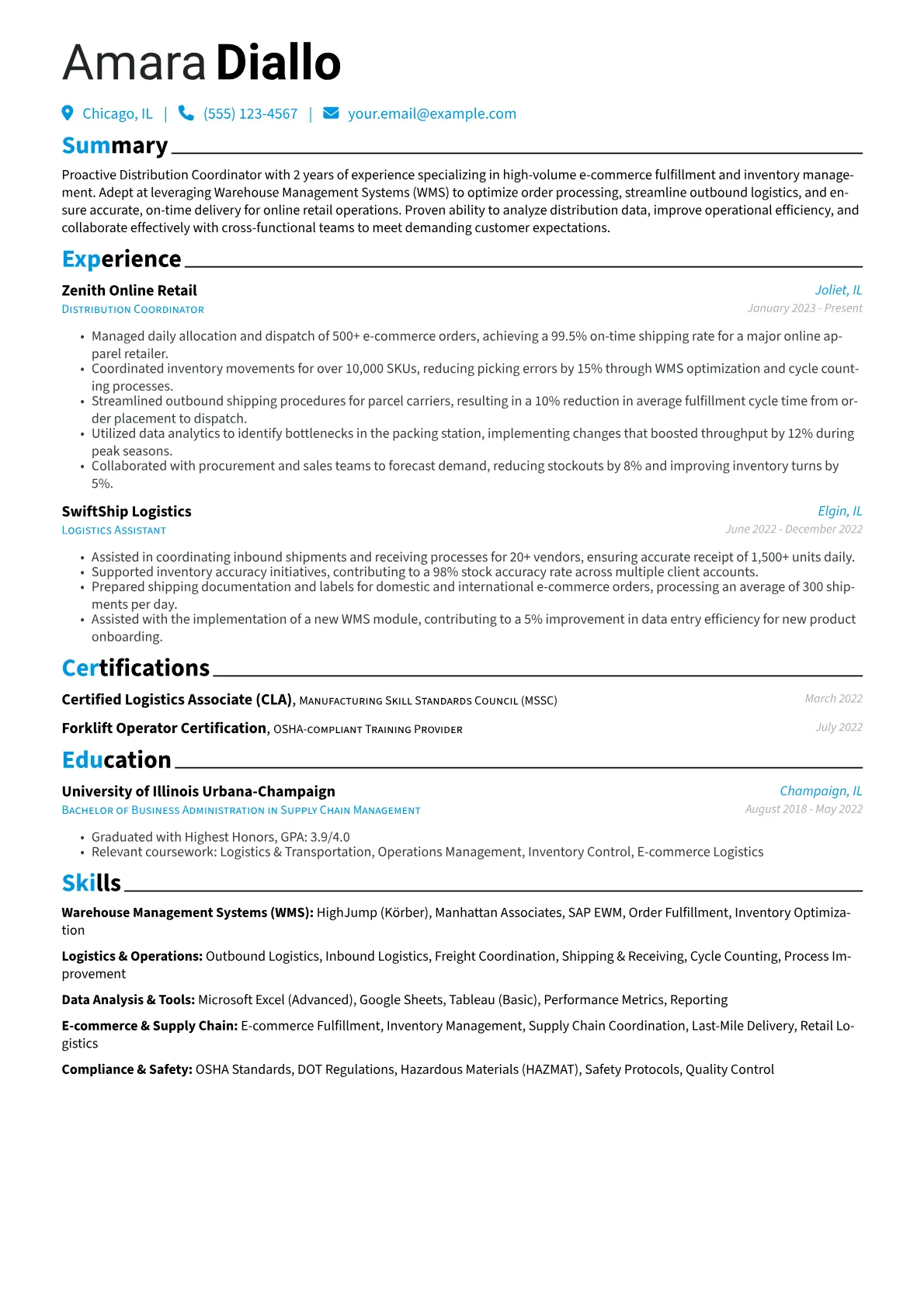 E-commerce Fulfillment version - Page 1
