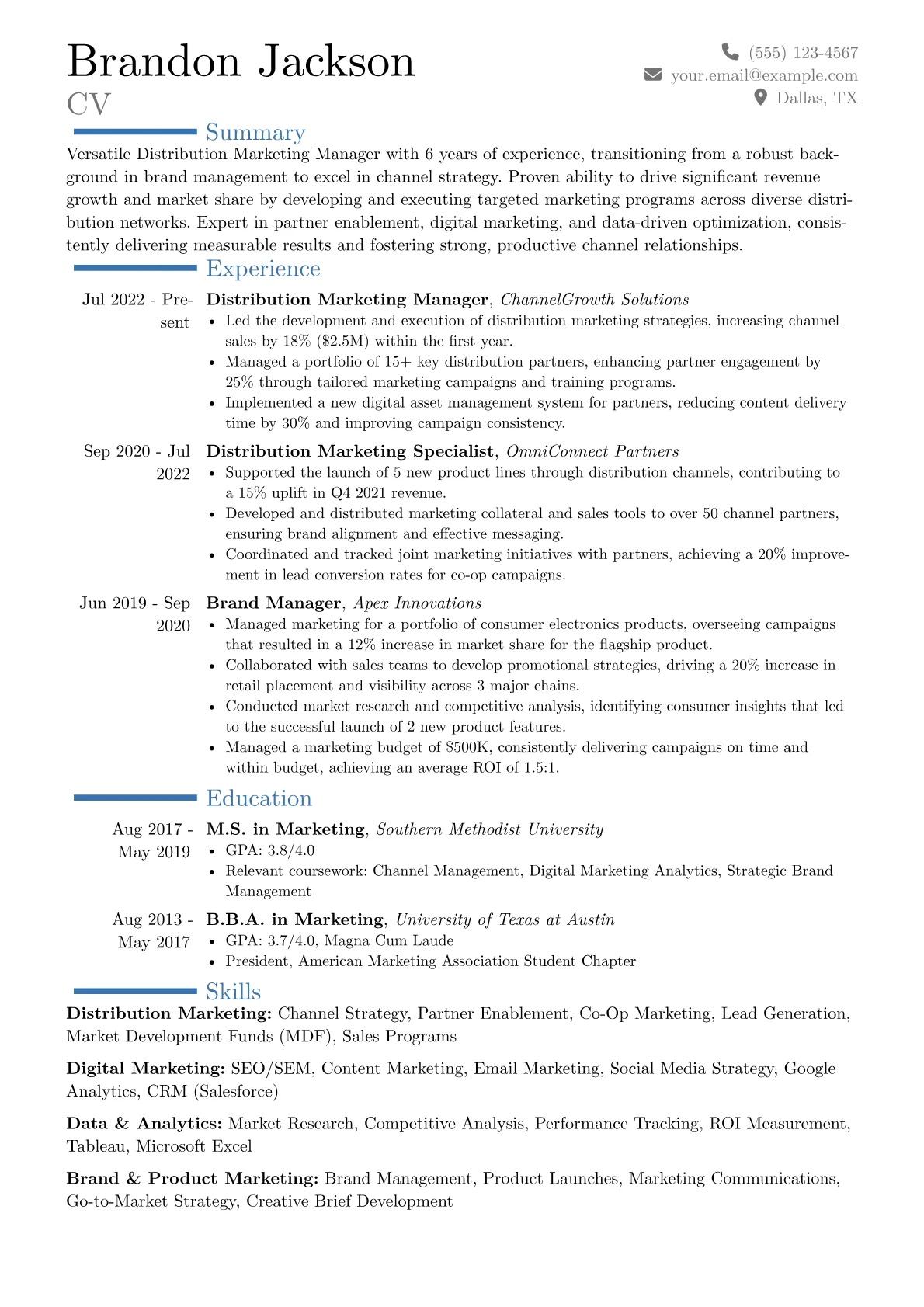 Career changer version - Page 1