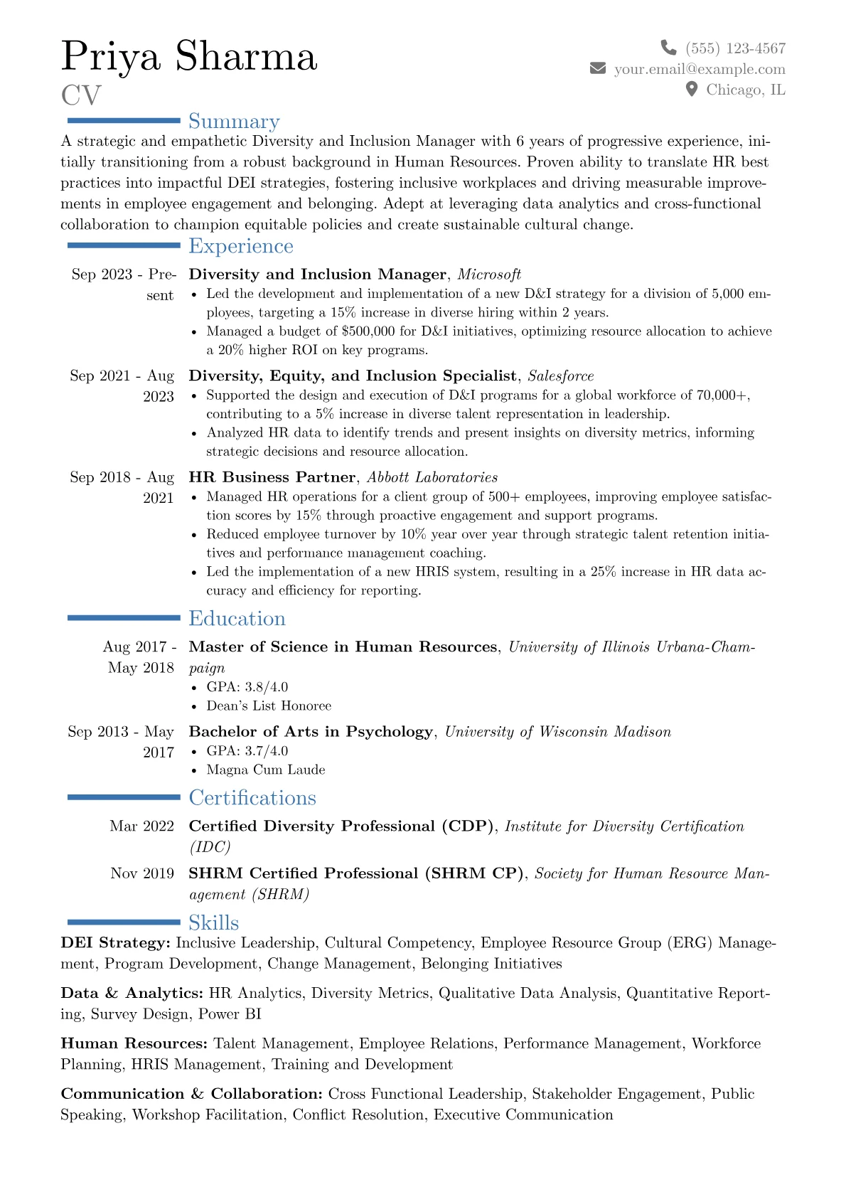 Career changer version - Page 1