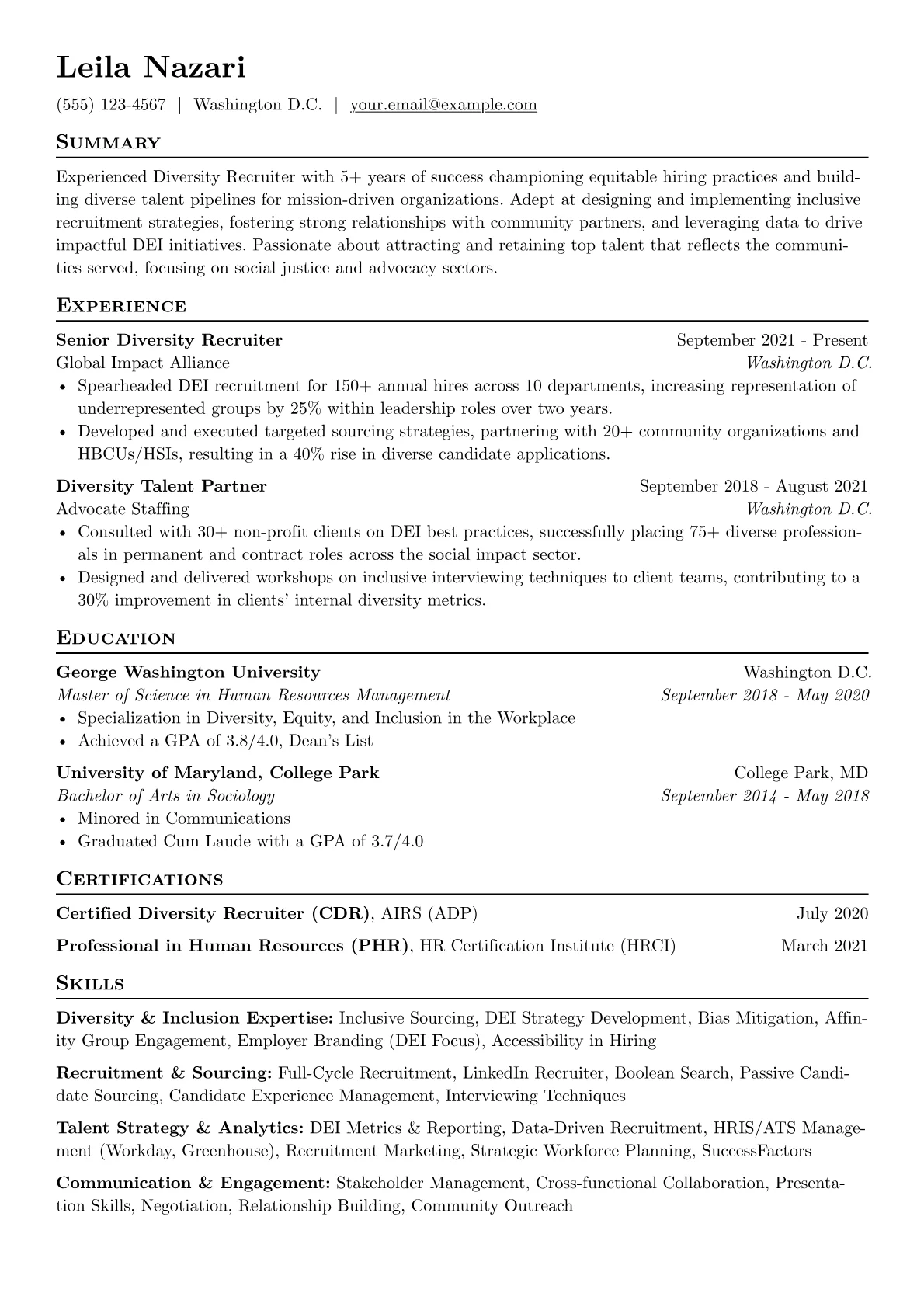 Diversity Recruiter version - Page 1