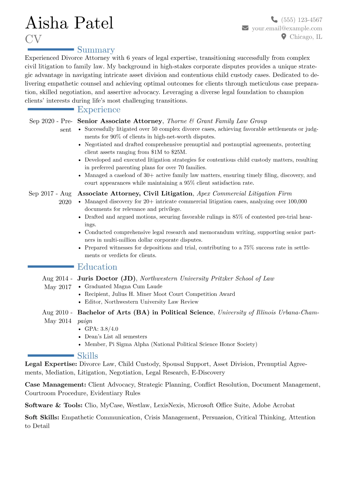 Career changer version - Page 1
