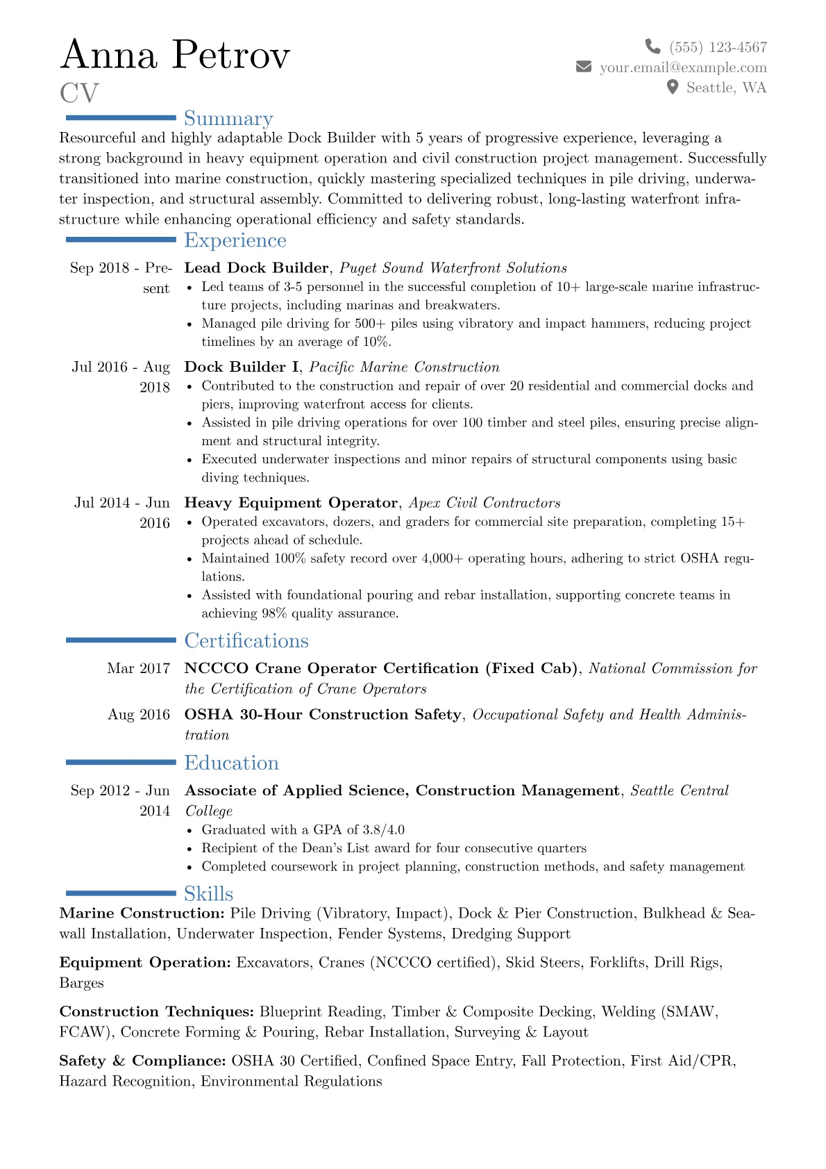 Career changer version - Page 1