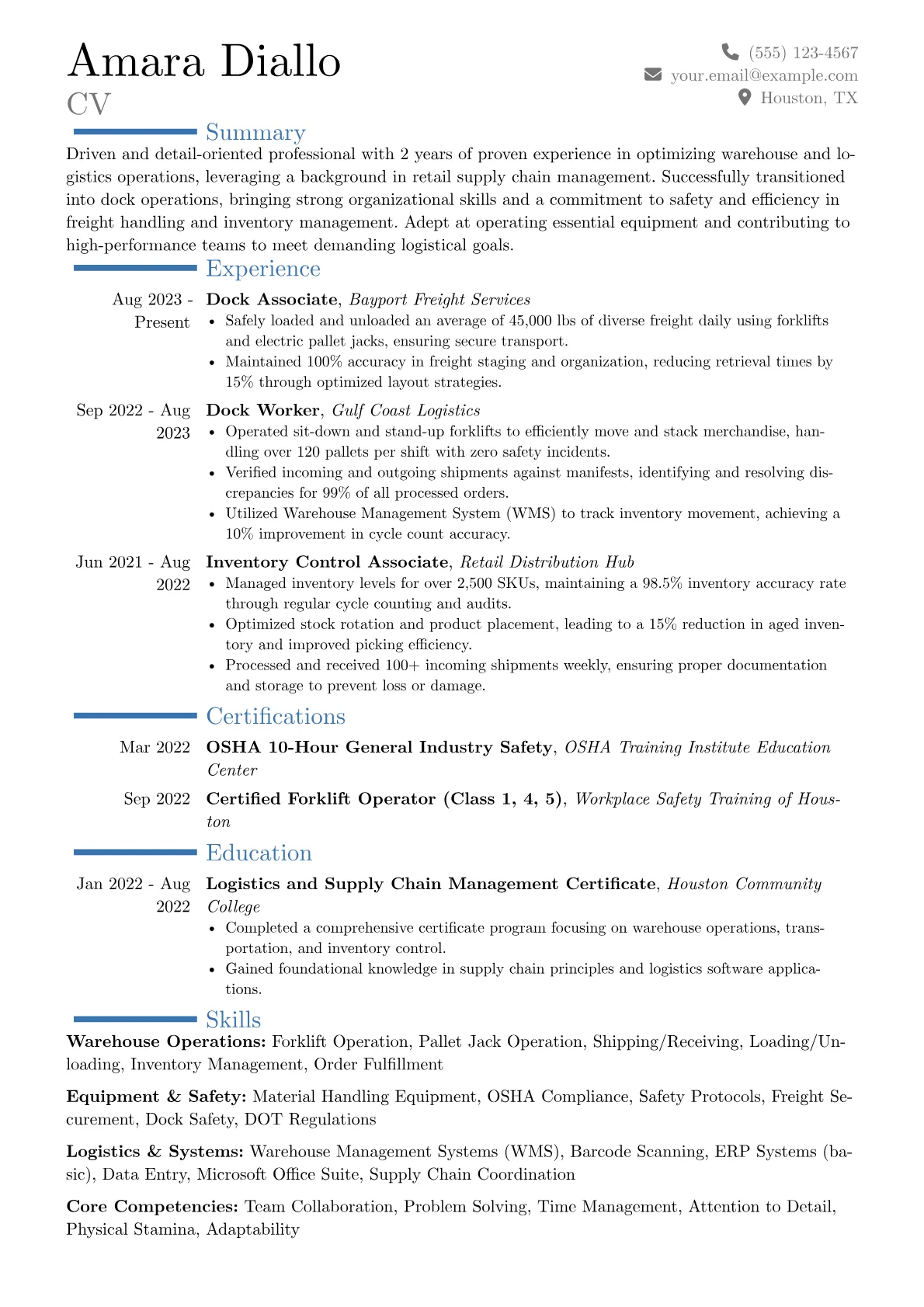 Career changer version - Page 1