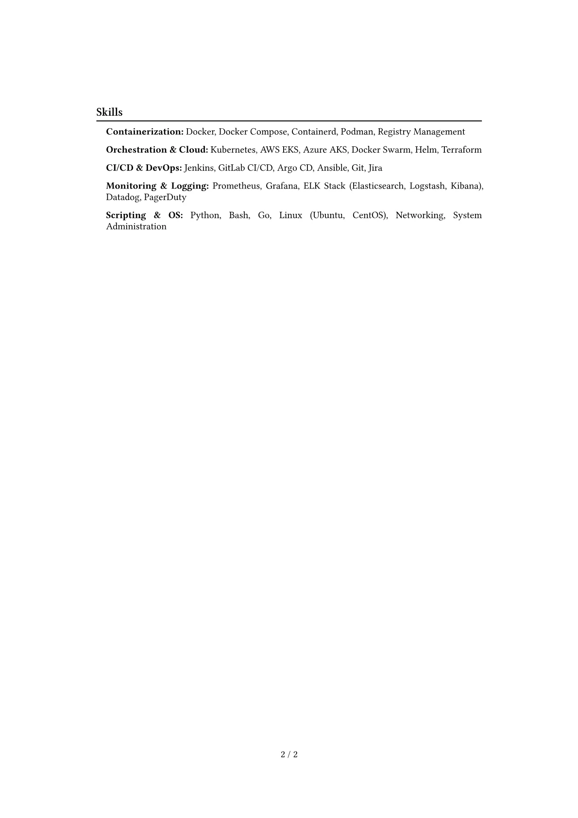 Career changer version - Page 2