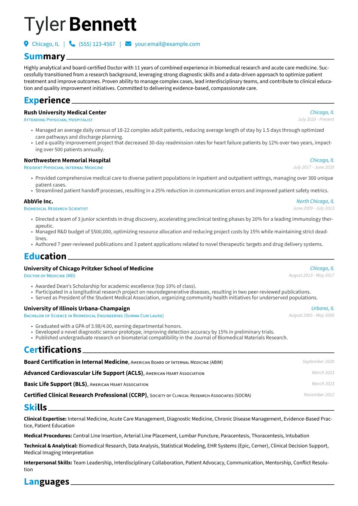 Career changer version - Page 1