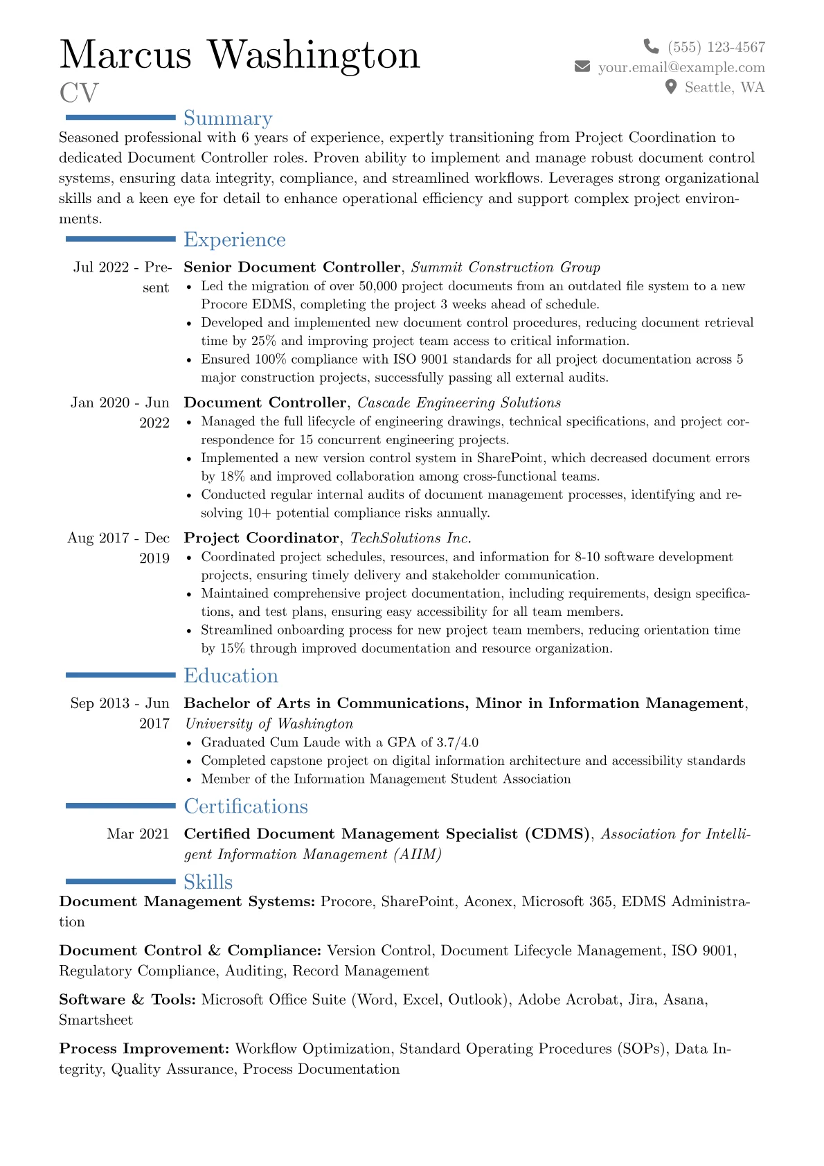 Career changer version - Page 1