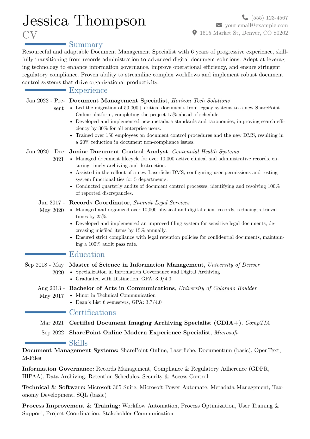 Career changer version - Page 1