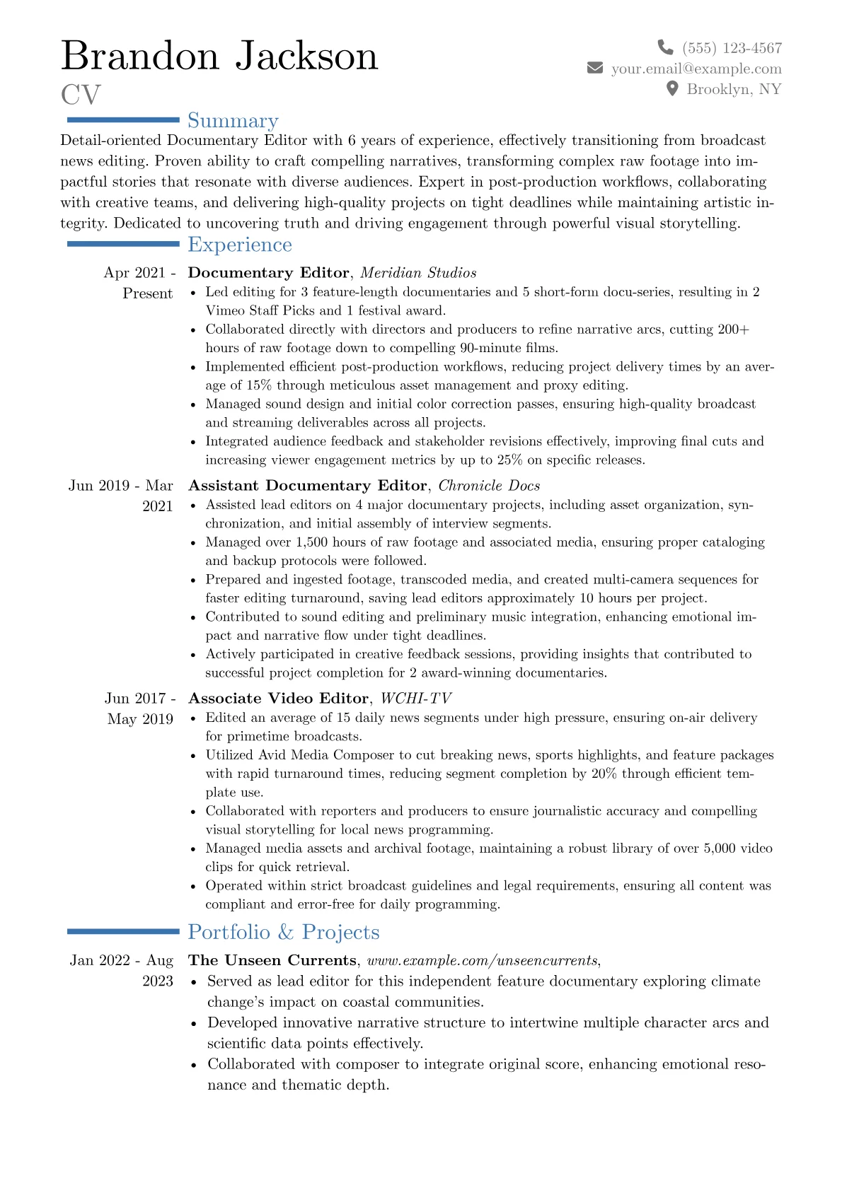 Career changer version - Page 1