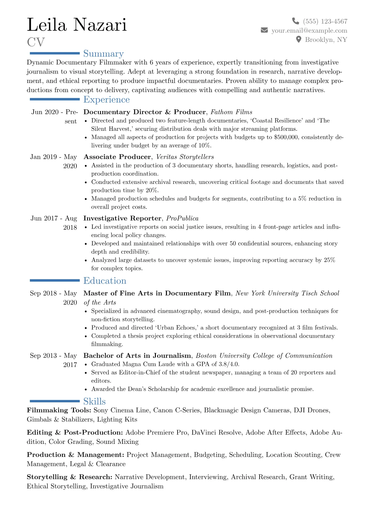 Career changer version - Page 1