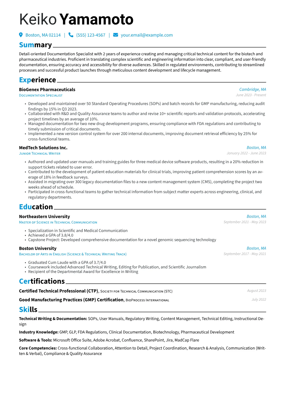 Biotech Documentation version - Page 1