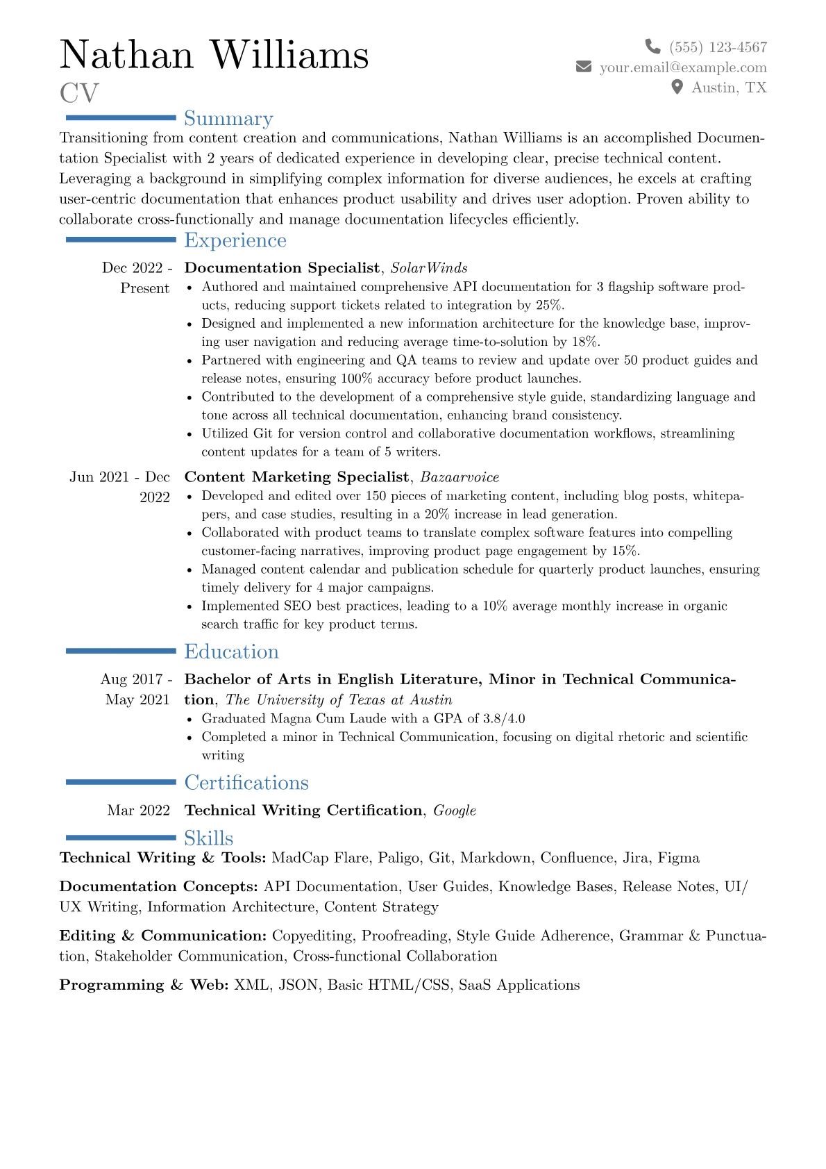 Career changer version - Page 1