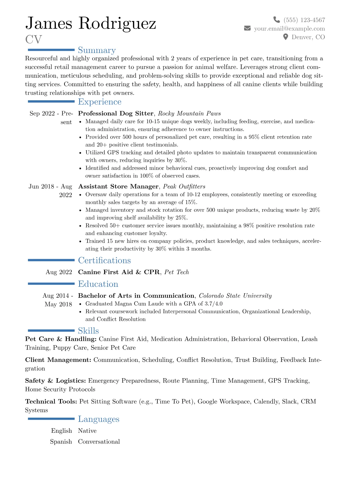 Career changer version - Page 1