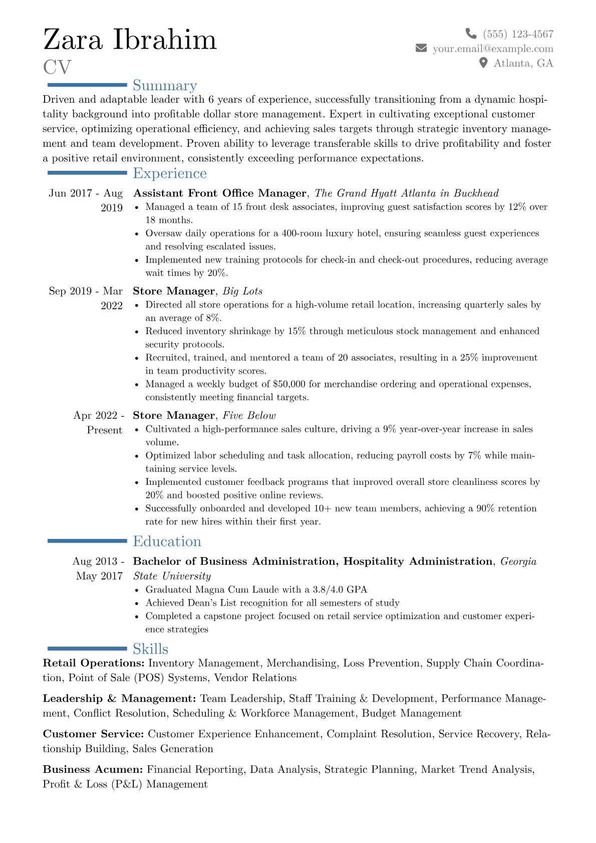 Career changer version - Page 1