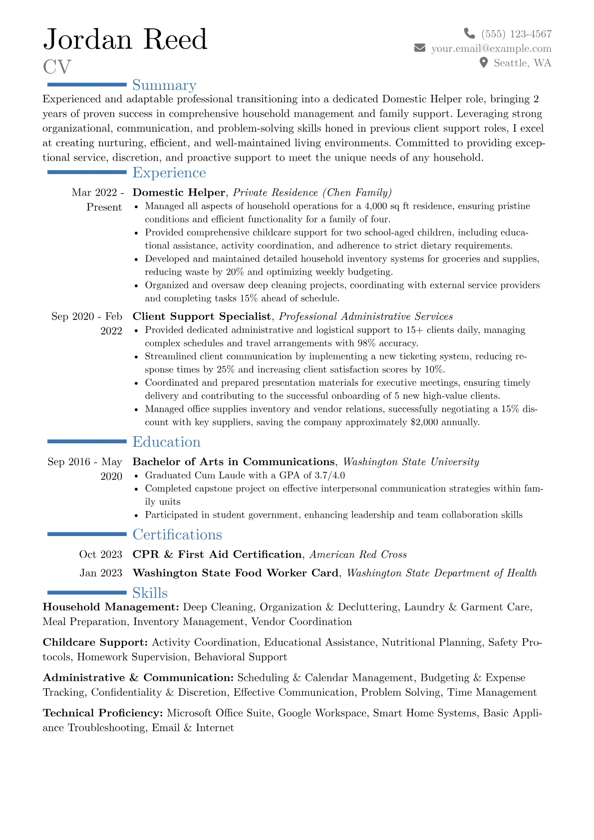 Career changer version - Page 1