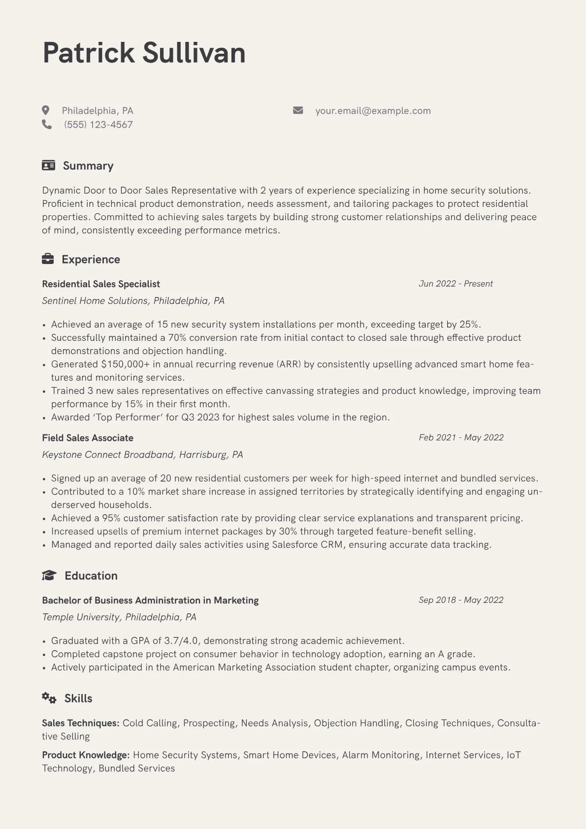 Home Security Specialist version - Page 1