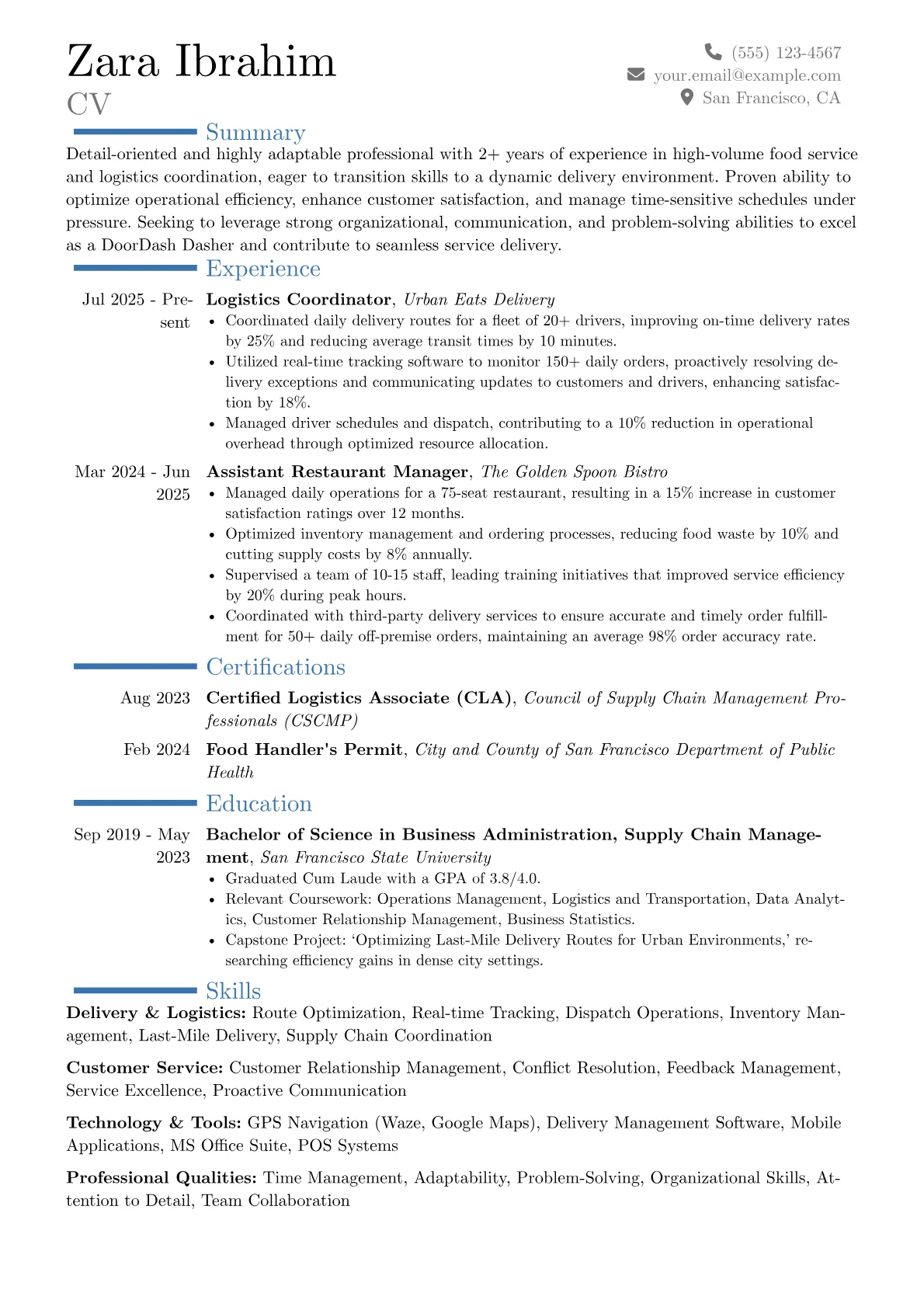 Career changer version - Page 1