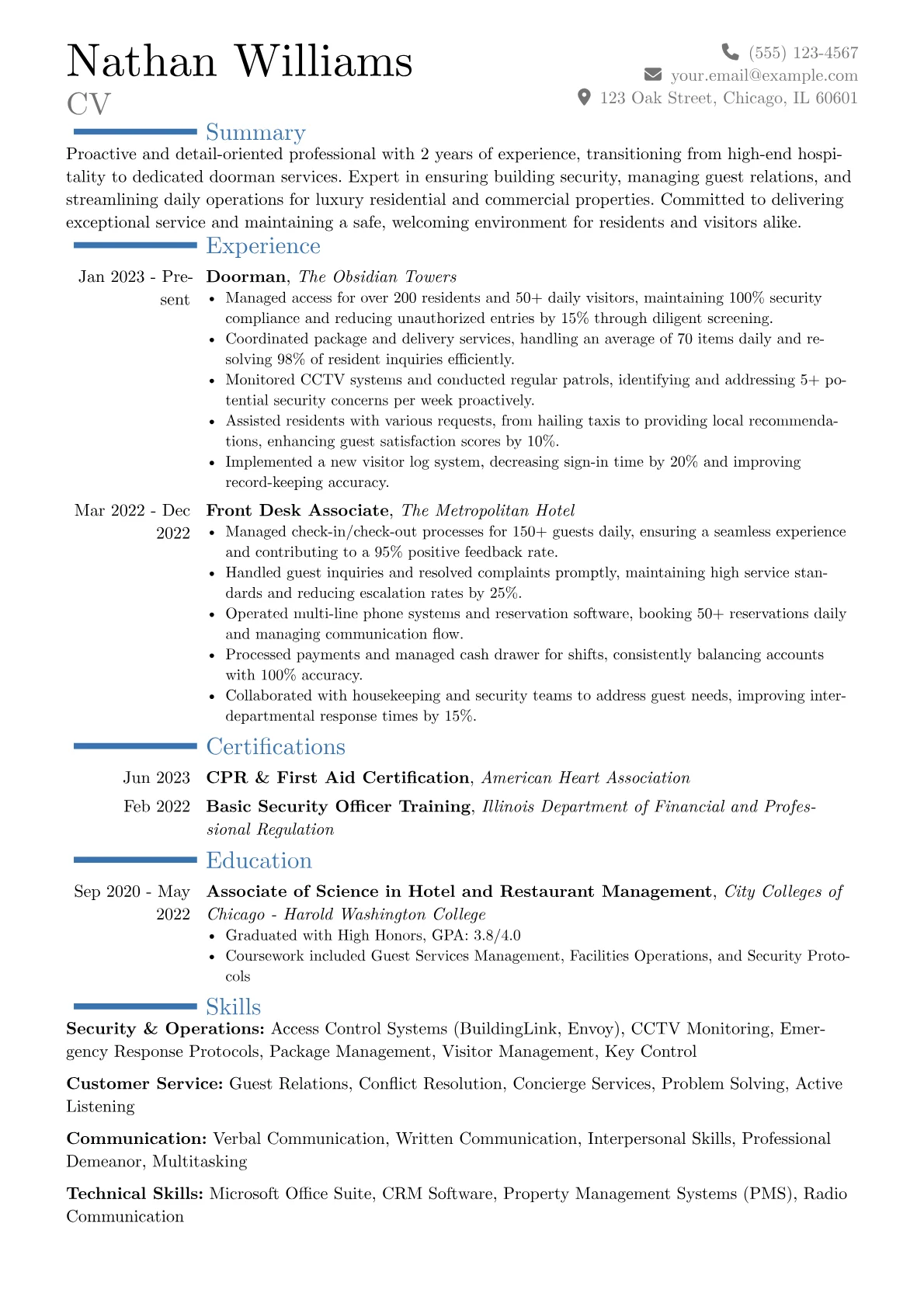 Career changer version - Page 1