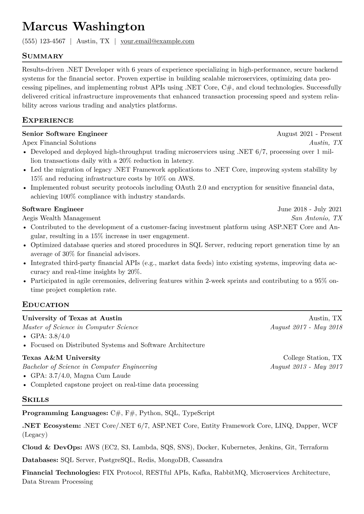 FinTech Specialist version - Page 1