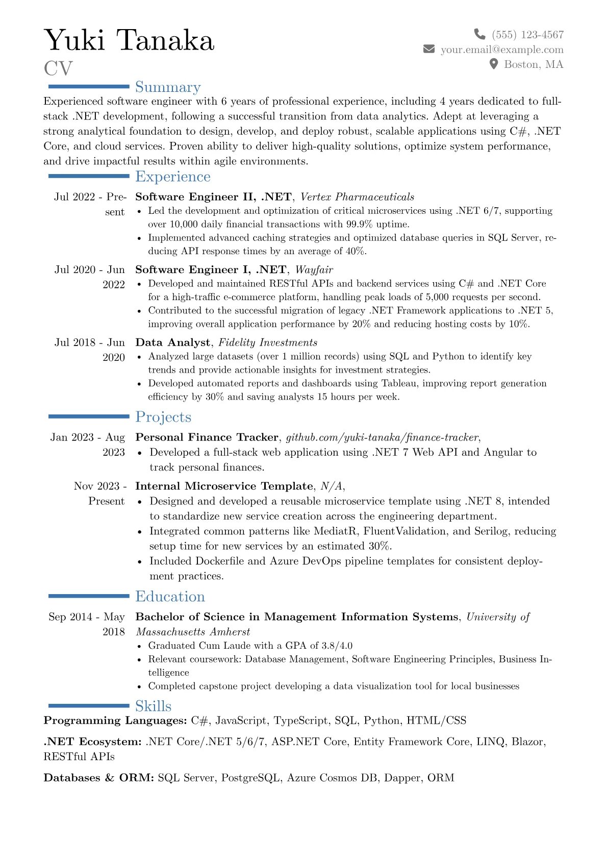 Career changer version - Page 1
