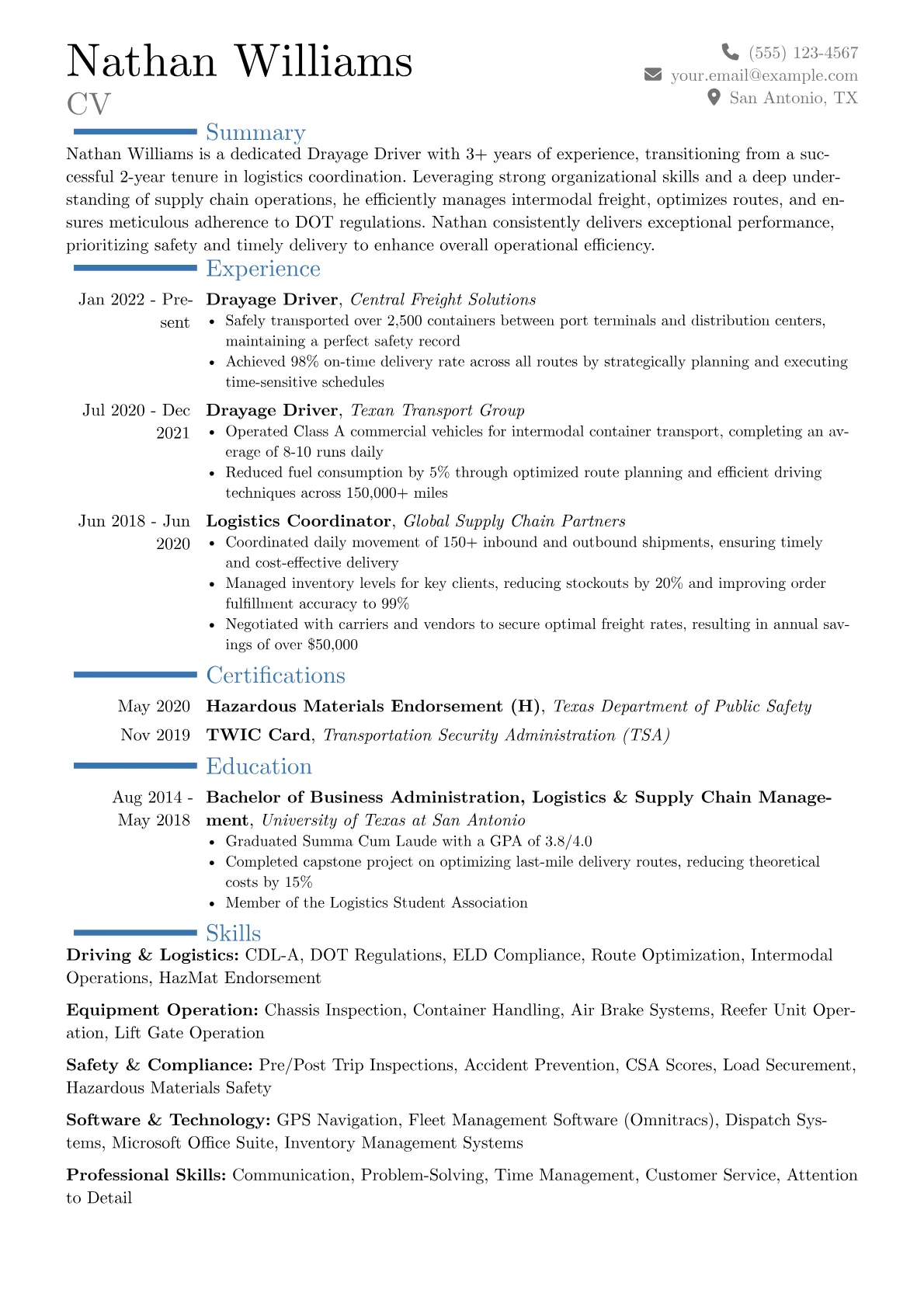 Career changer version - Page 1