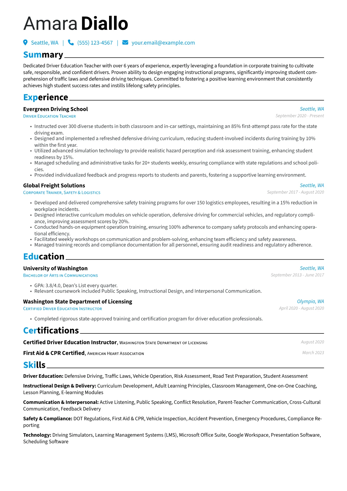Career changer version - Page 1