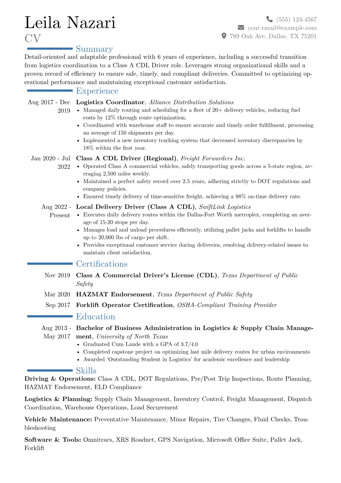 Career changer version - Page 1
