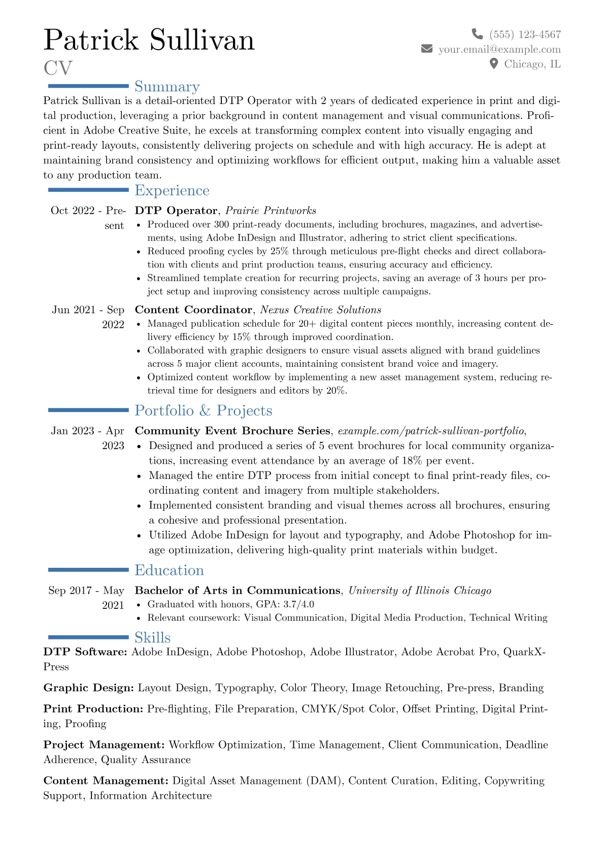 Career changer version - Page 1