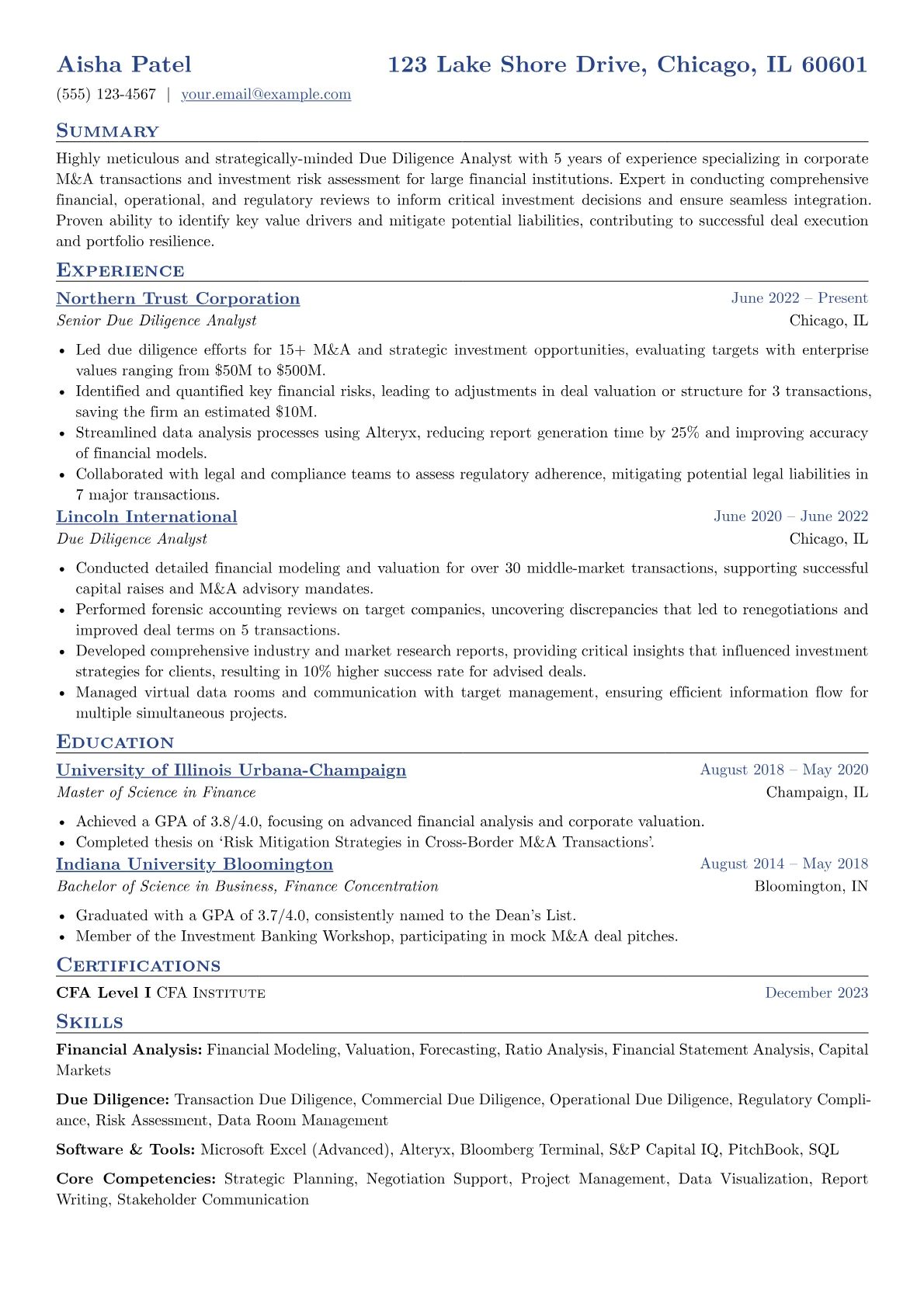Financial Analysis version - Page 1