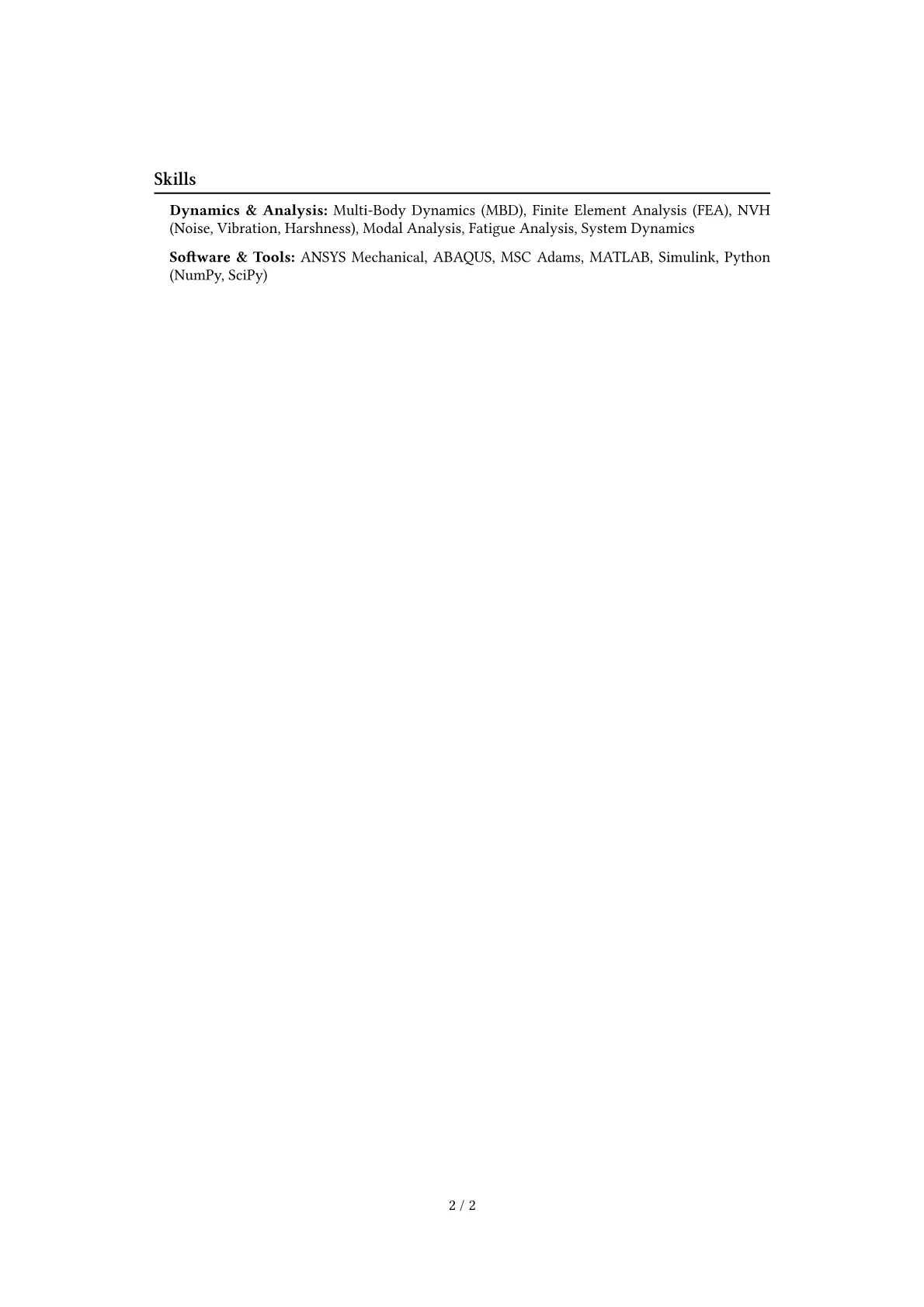 Career changer version - Page 2