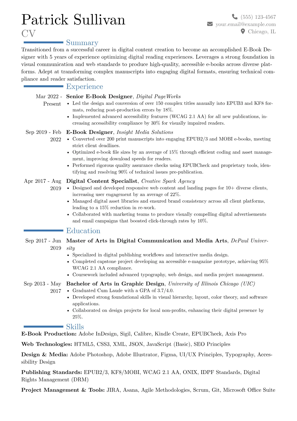 Career changer version - Page 1