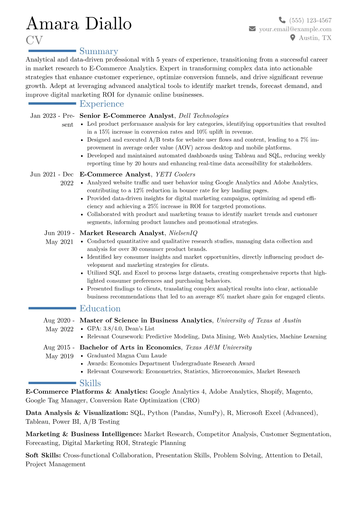 Career changer version - Page 1