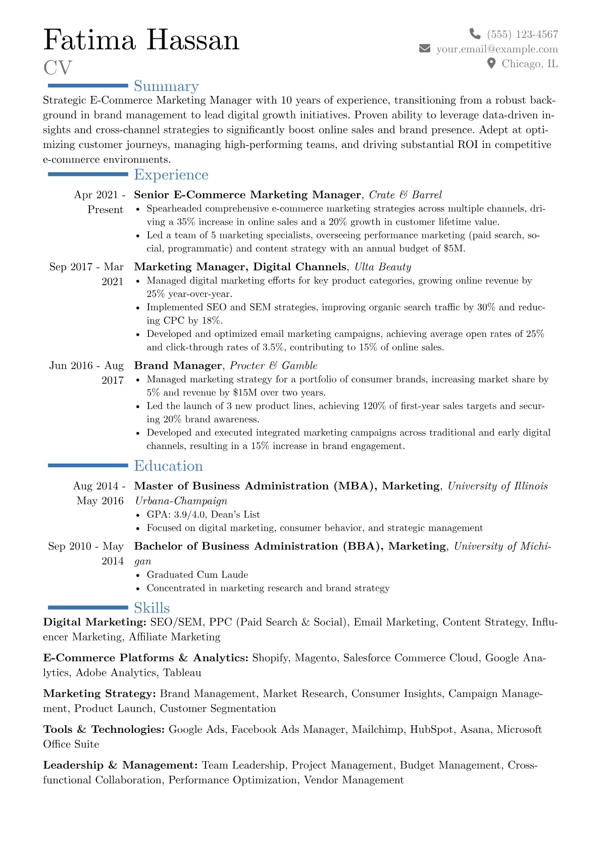 Career changer version - Page 1