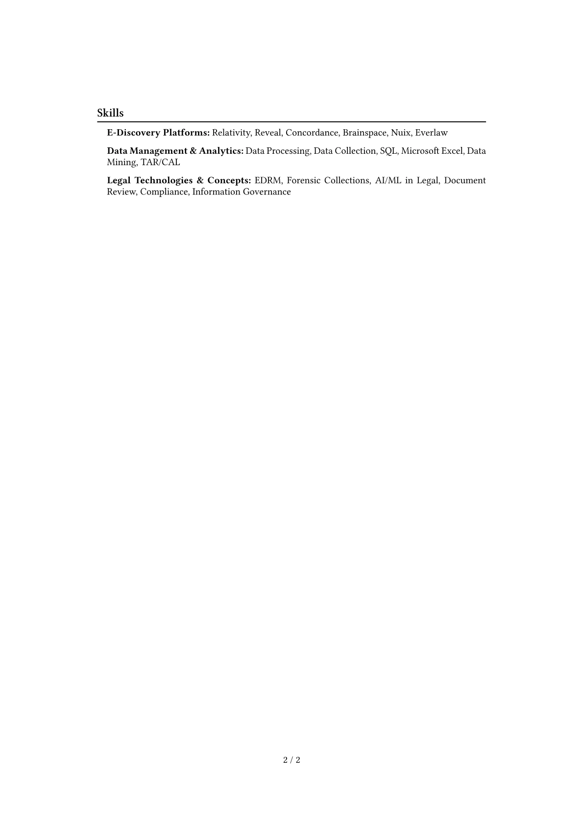 Career changer version - Page 2