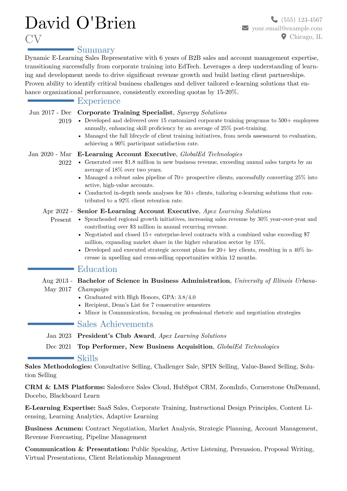 Career changer version - Page 1