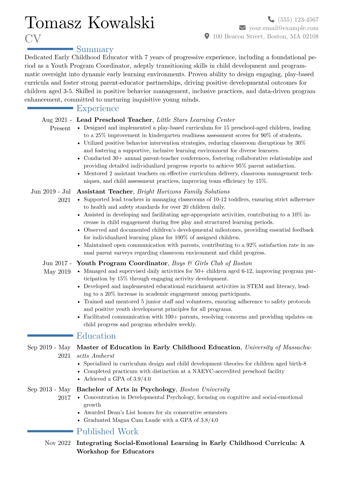 Career changer version - Page 1