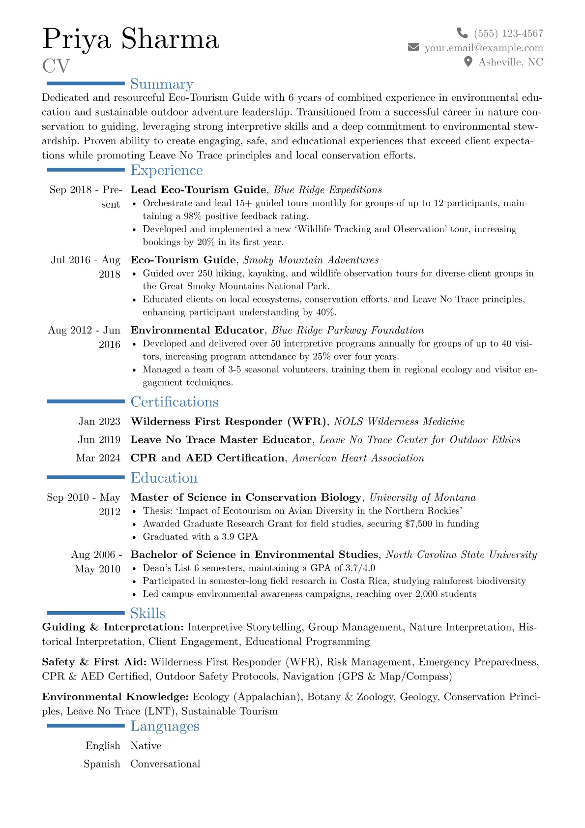 Career changer version - Page 1