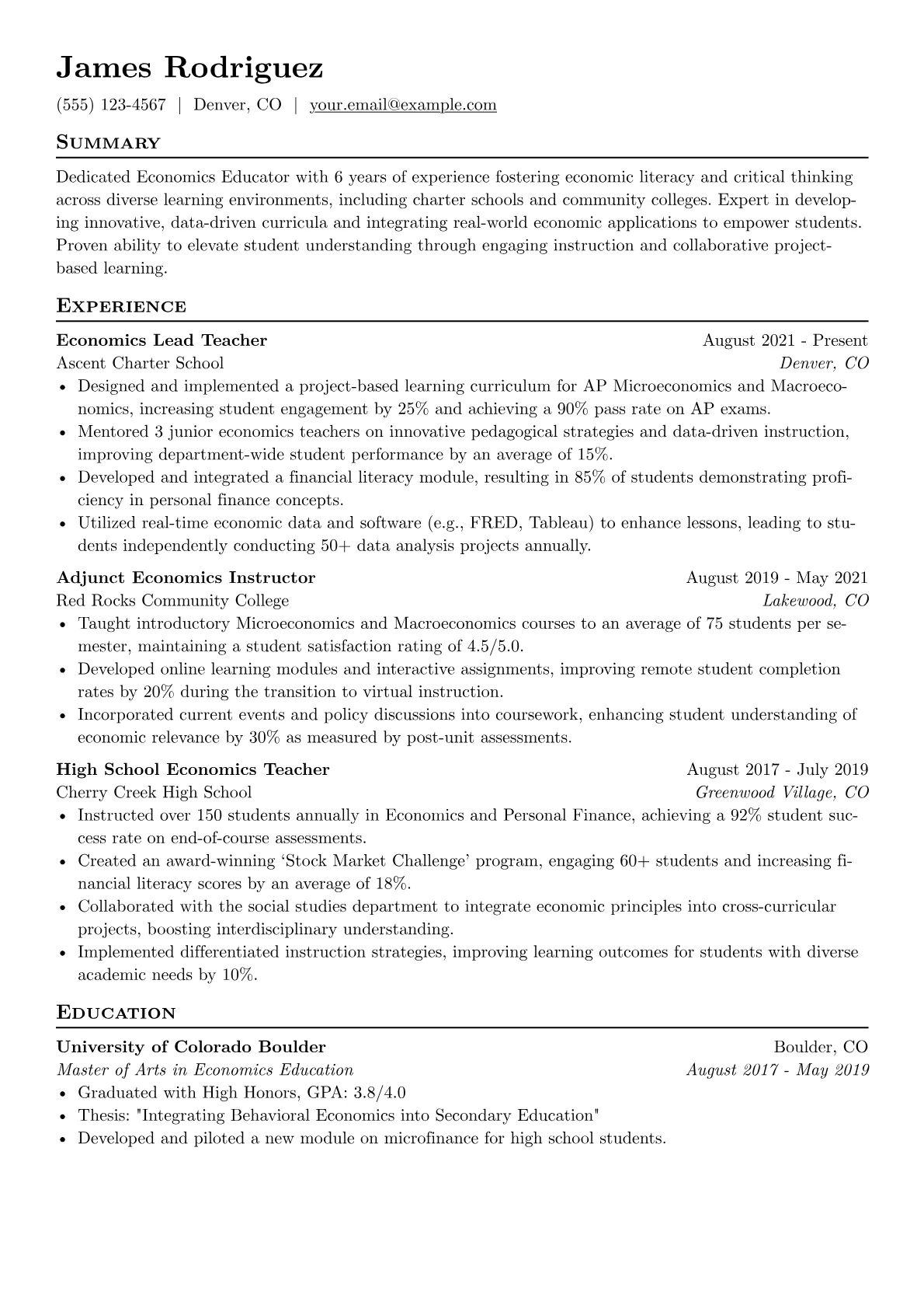 Economic Instruction version - Page 1