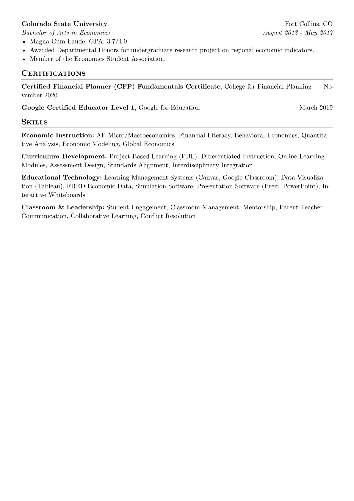 Economic Instruction version - Page 2